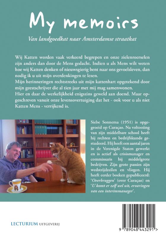 Achterkant van My Memoirs