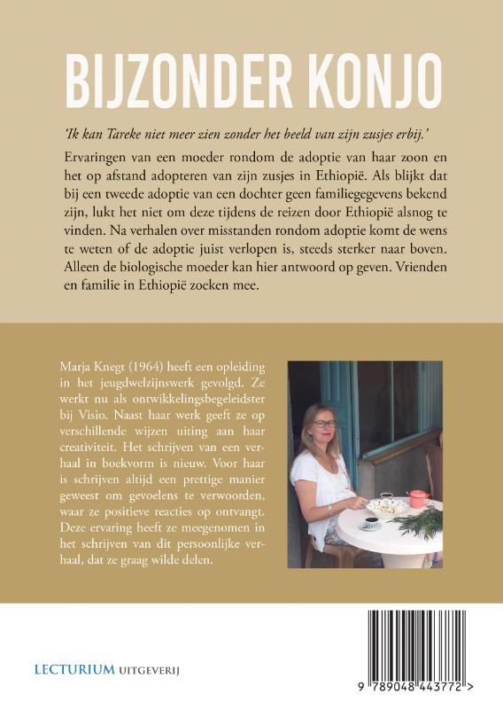 Achterkant van Bijzonder Konjo