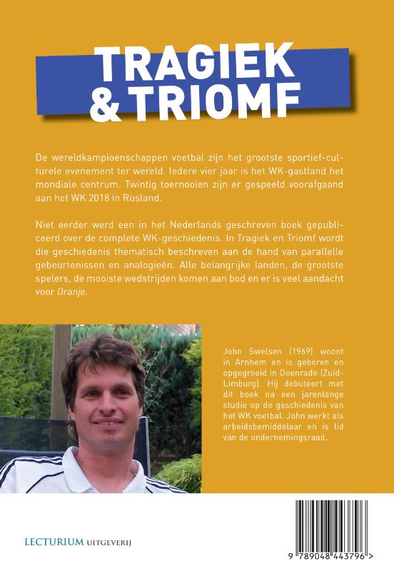Achterkant van Tragiek & Triomf