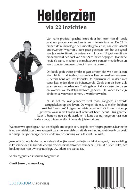 Achterkant van Helderzien via 22 inzichten
