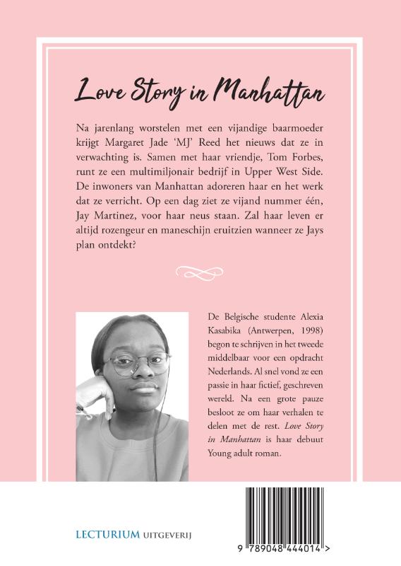 Achterkant van Love Story in Manhattan