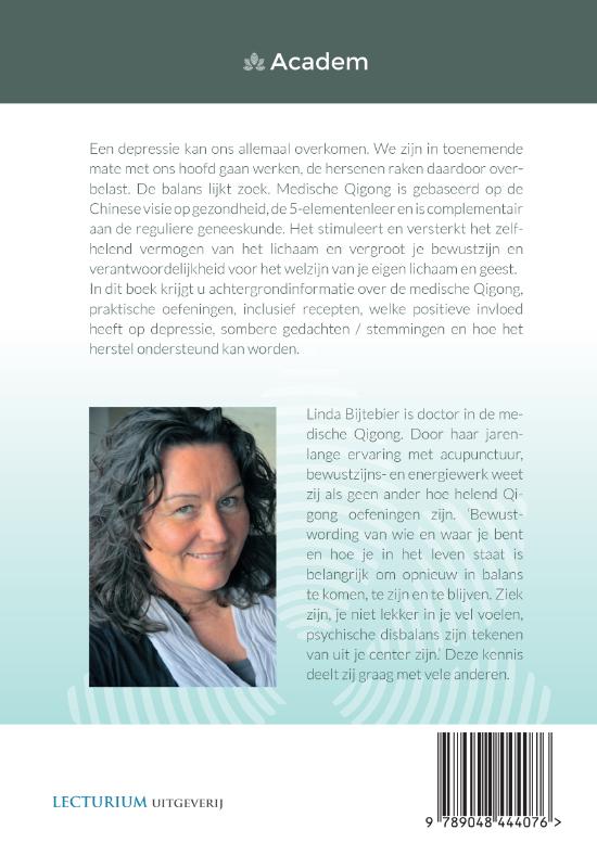 Achterkant van Medisch Qi Gong & depressie