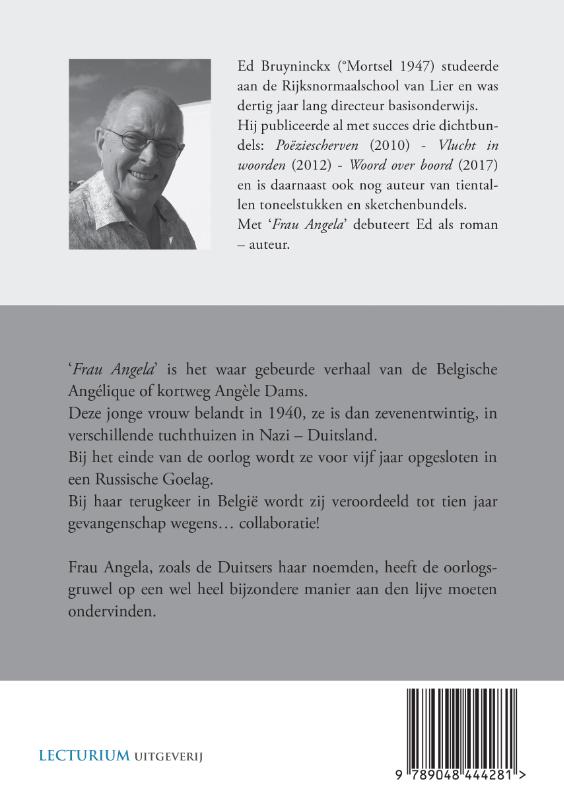 Achterkant van Frau Angela