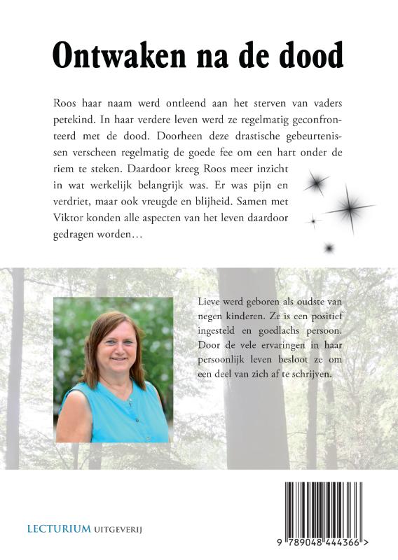 Achterkant van Ontwaken na de dood