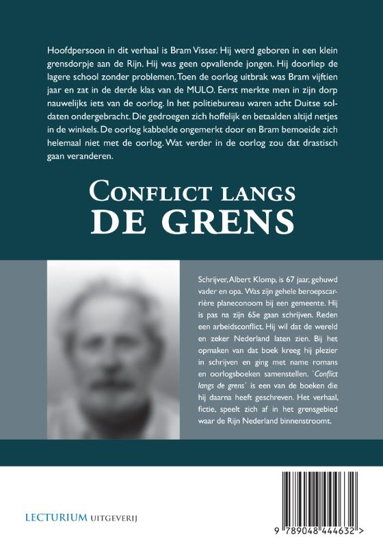 Achterkant van Conflict langs de grens