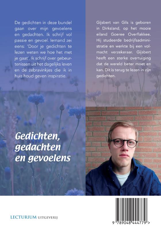 Achterkant van Gedichten, gedachten en gevoelens