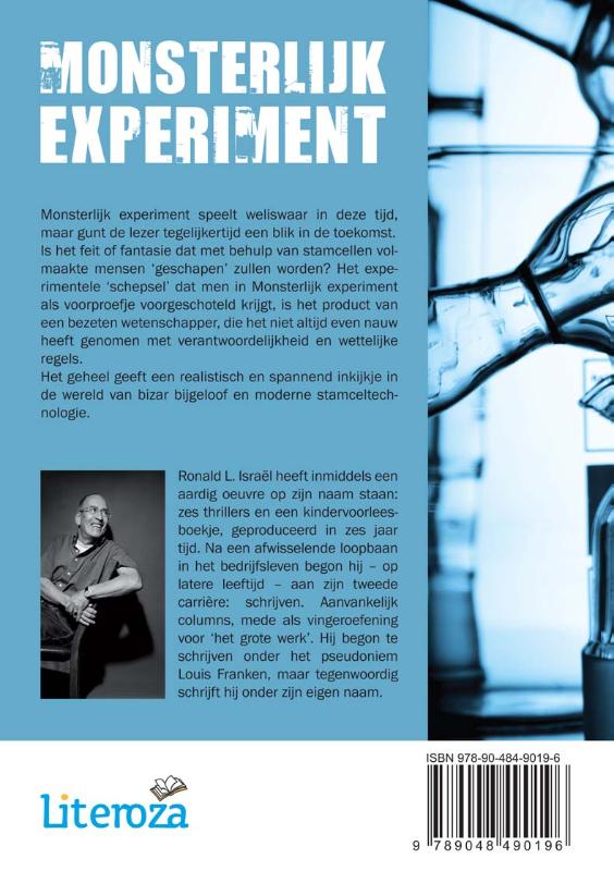 Achterkant van Monsterlijk experiment