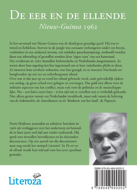 Achterkant van De eer en de ellende