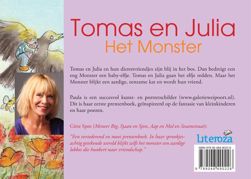 Achterkant van Het monster