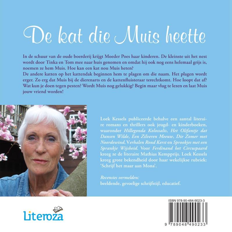 Achterkant van De kat die Muis heette