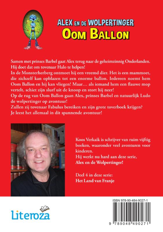 Achterkant van Alex en de wolpertinger