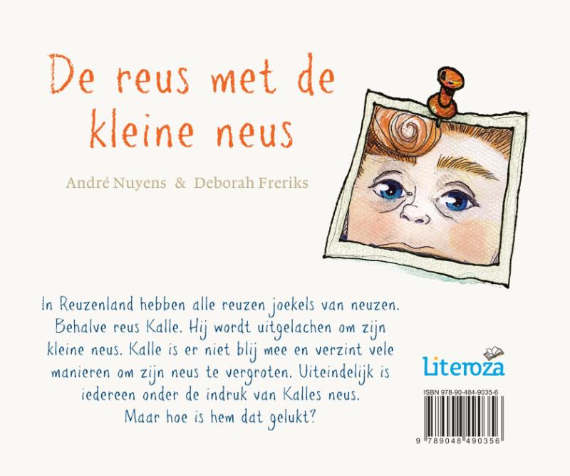 Achterkant van De reus met de kleine neus