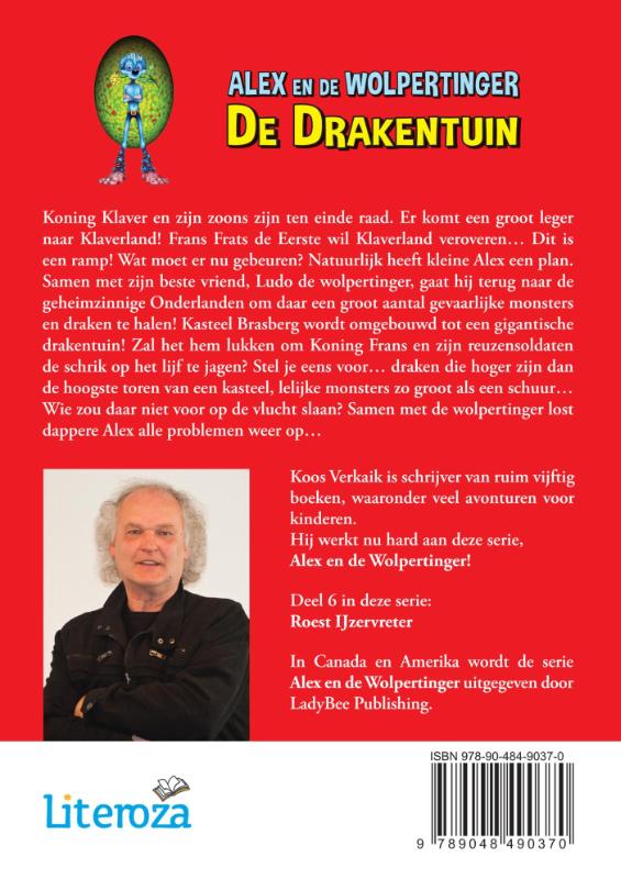 Achterkant van Alex en de Wolpertinger