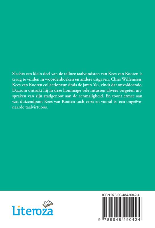 Achterkant van deel 1