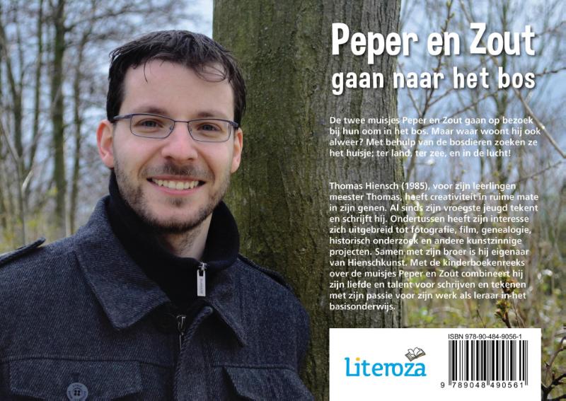 Achterkant van Peper en Zout gaan naar het bos
