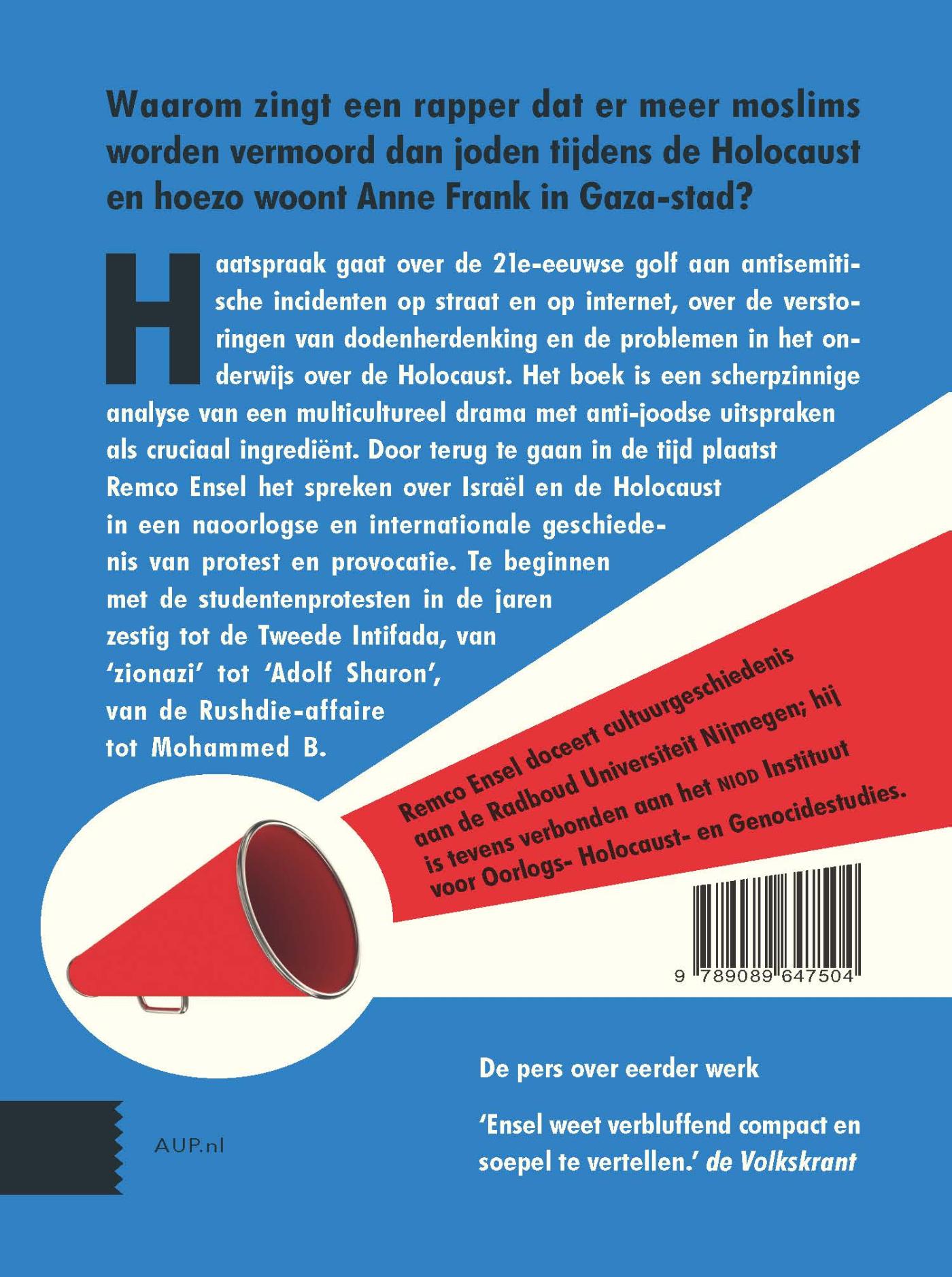 Achterkant van Haatspraak