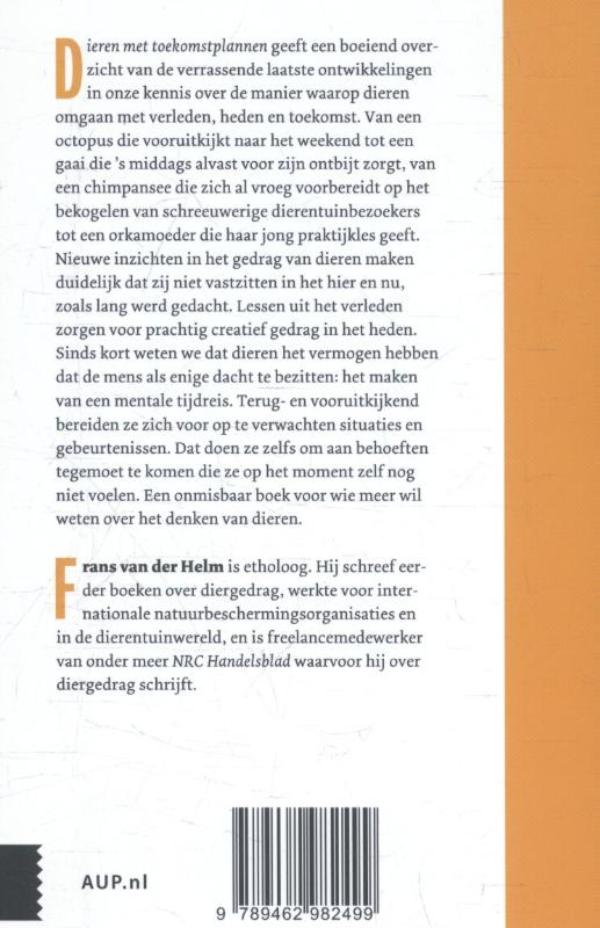 Achterkant van Dieren met toekomstplannen