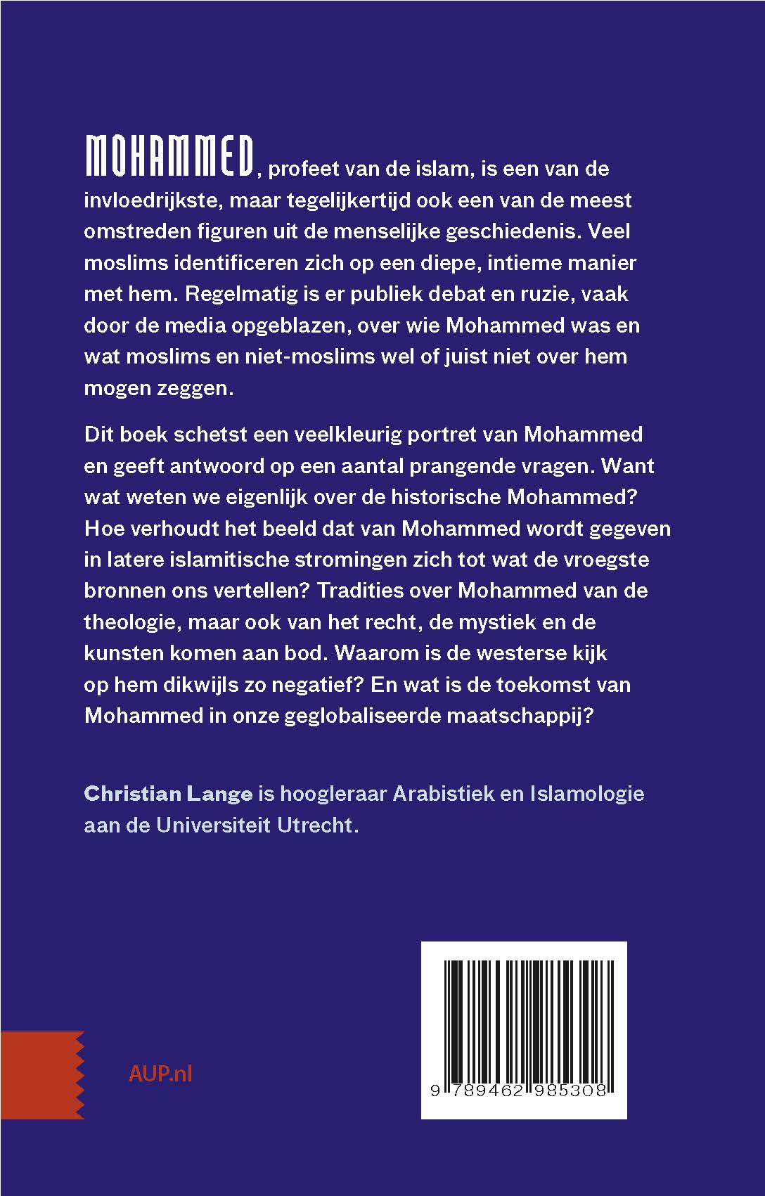 Achterkant van Mohammed
