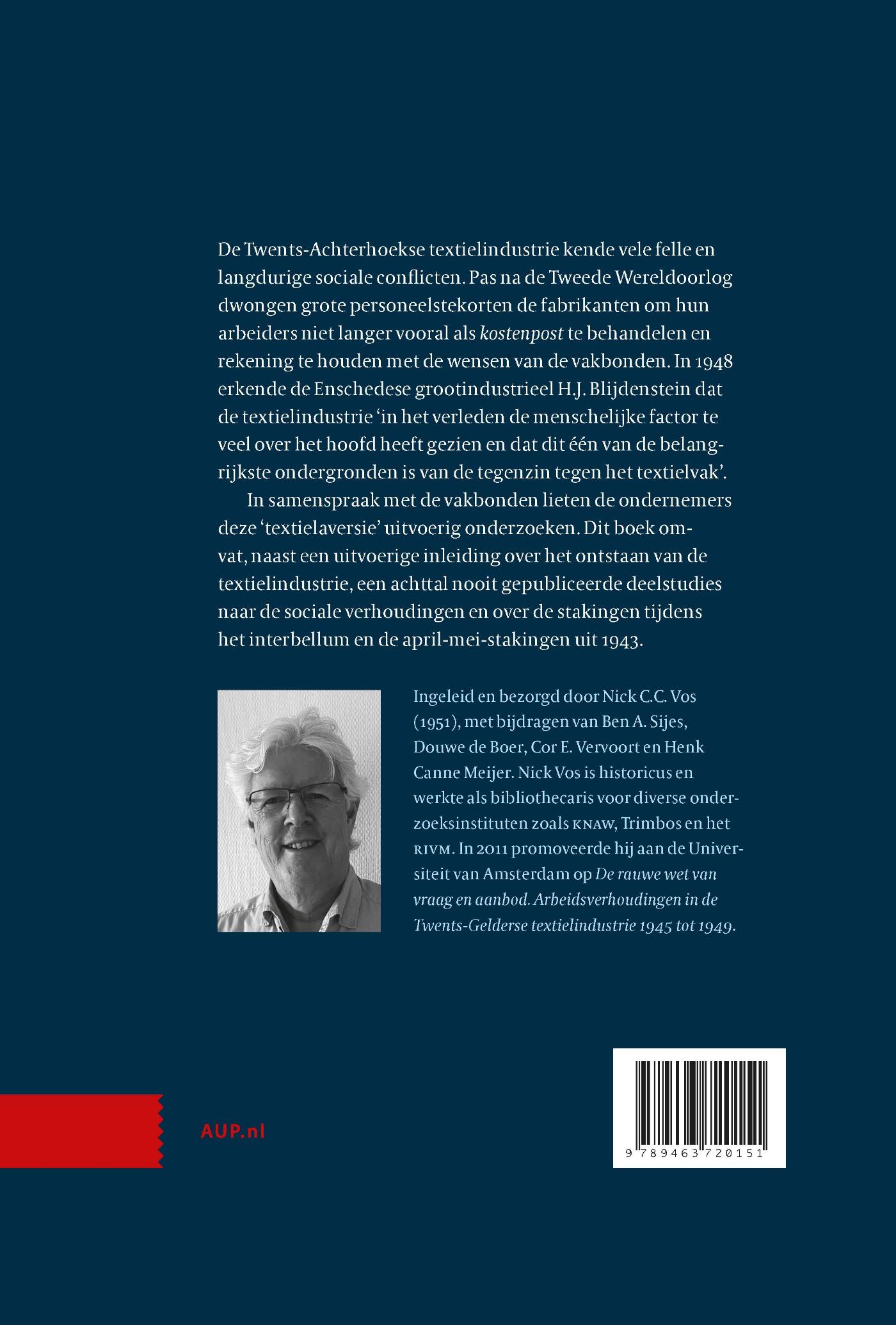 Achterkant van Strijd en overleg