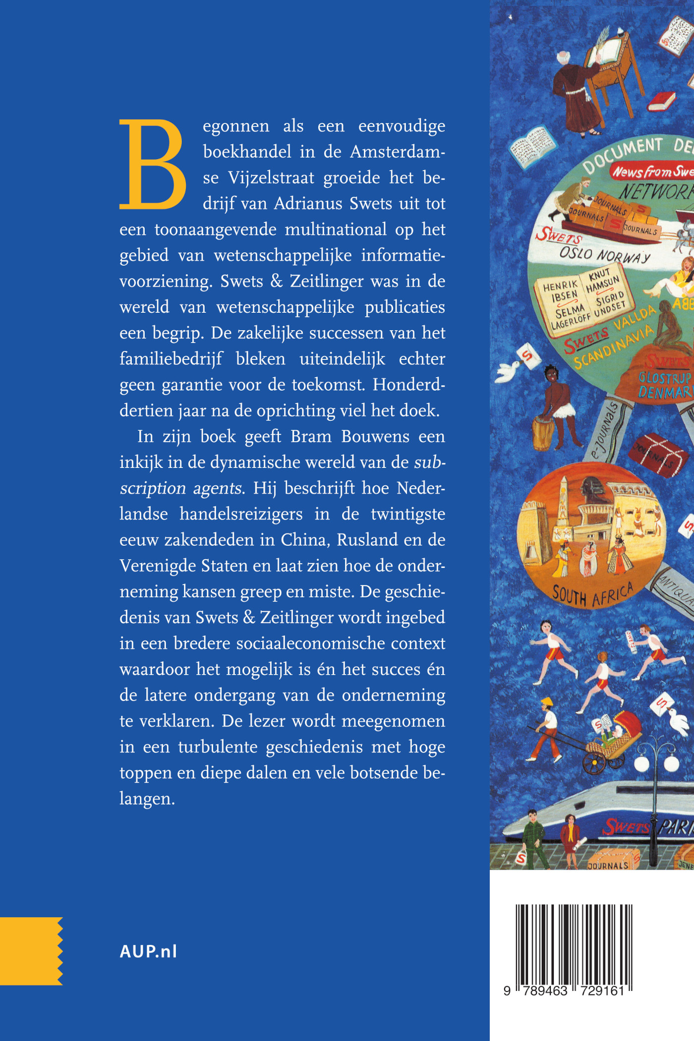 Achterkant van Makelaars in kennis