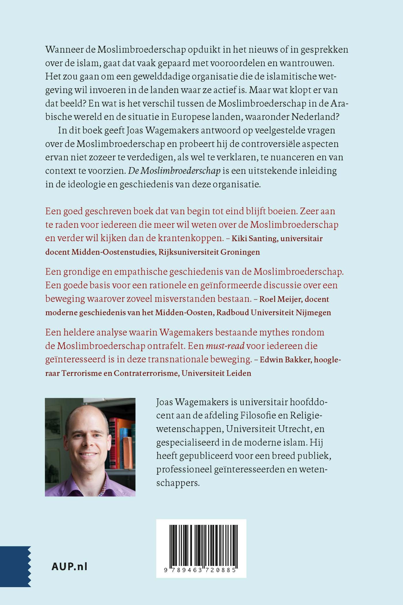 Achterkant van De Moslimbroederschap