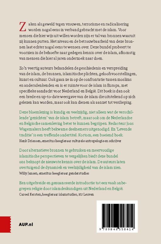 Achterkant van Inleiding tot de islam