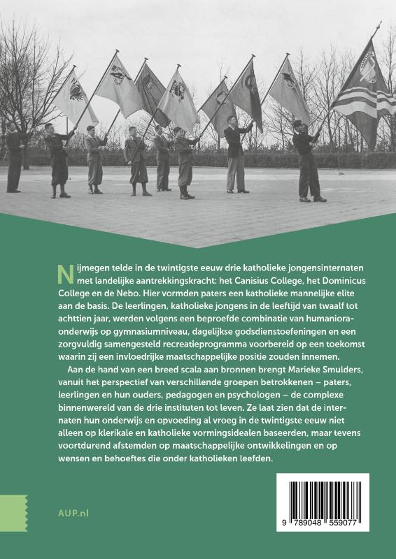 Achterkant van Voor het hogere bestemd