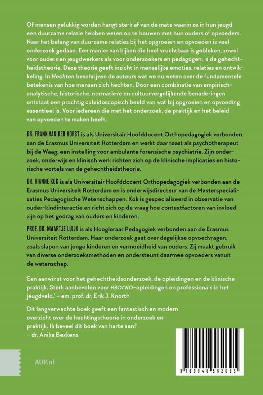 Achterkant van Hechten