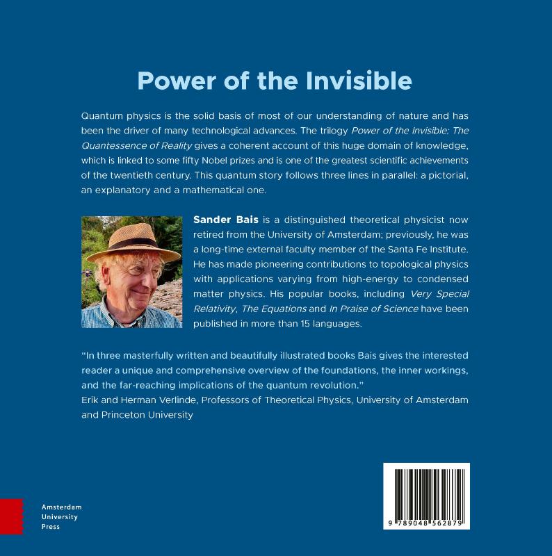 Achterkant van Power of the Invisible