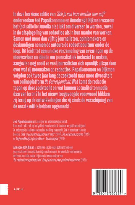 Achterkant van 'Heb je een boze moslim voor mij?'