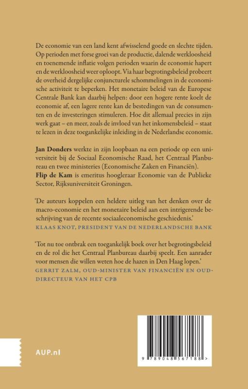 Achterkant van De werking van de Nederlandse economie