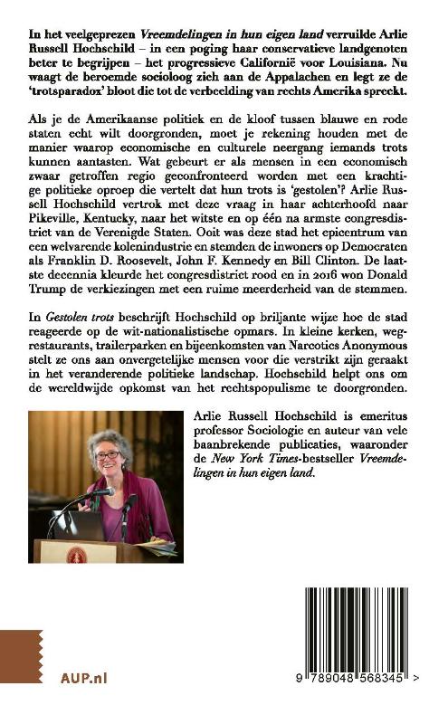 Achterkant van Gestolen trots