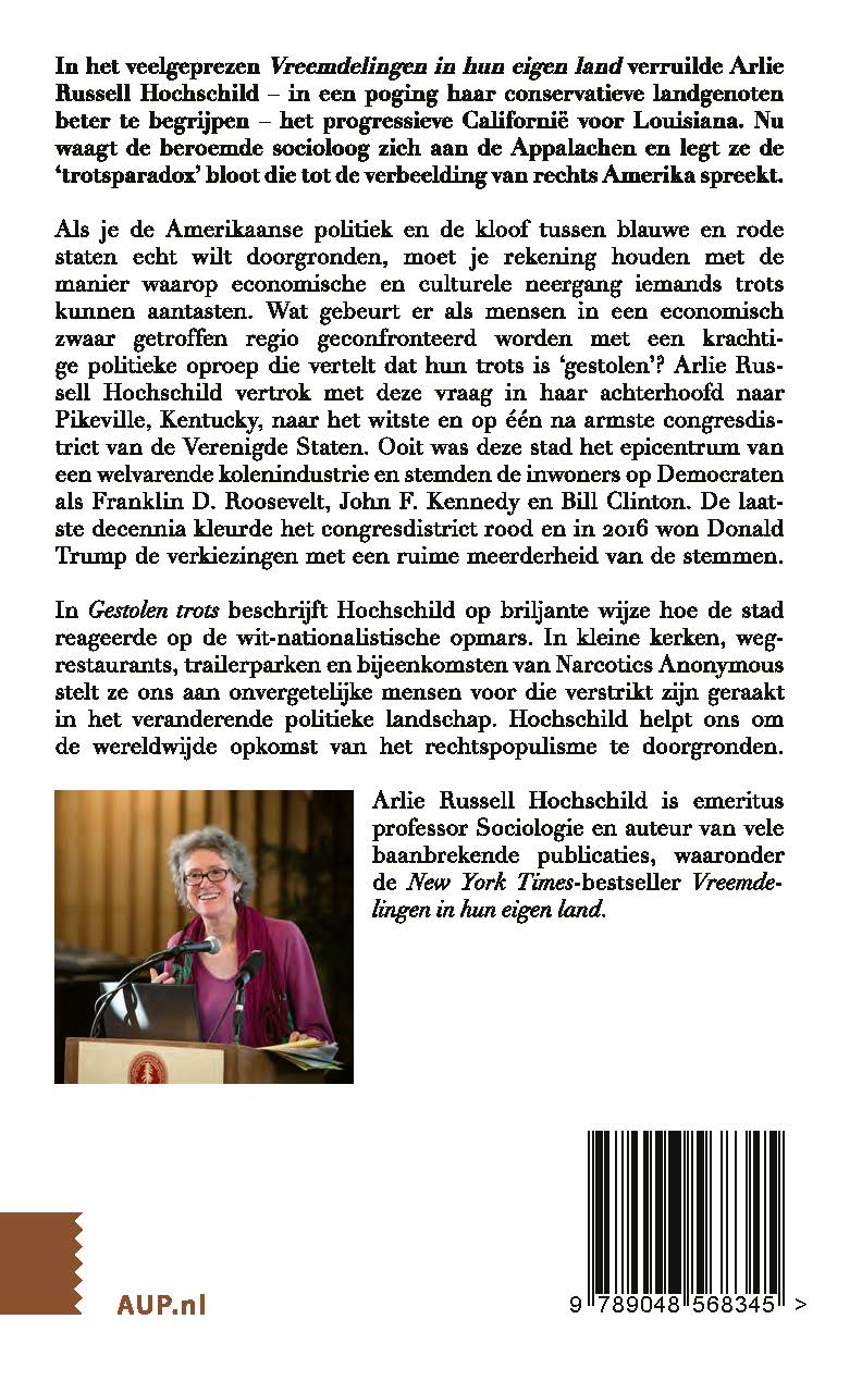 Achterkant van Gestolen trots