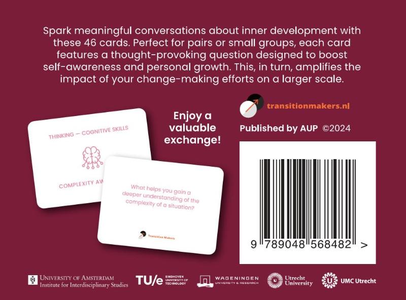 Achterkant van Inner Development Conversation Starters