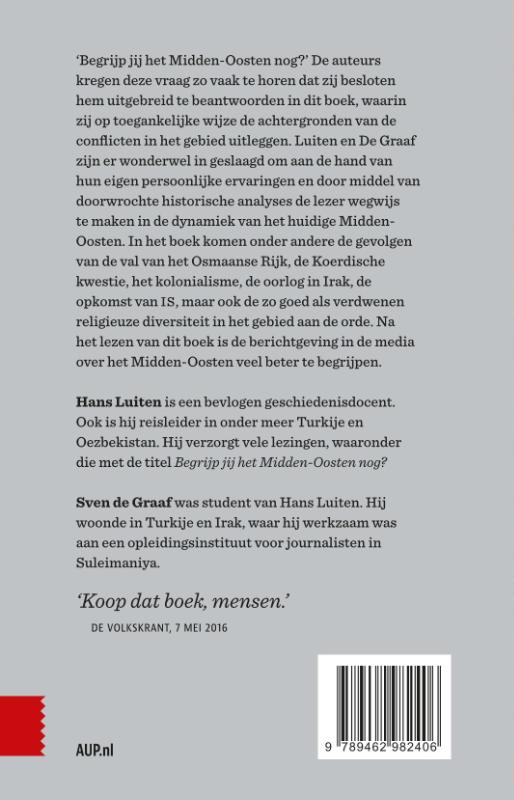 Achterkant van Begrijp jij het Midden-Oosten nog?