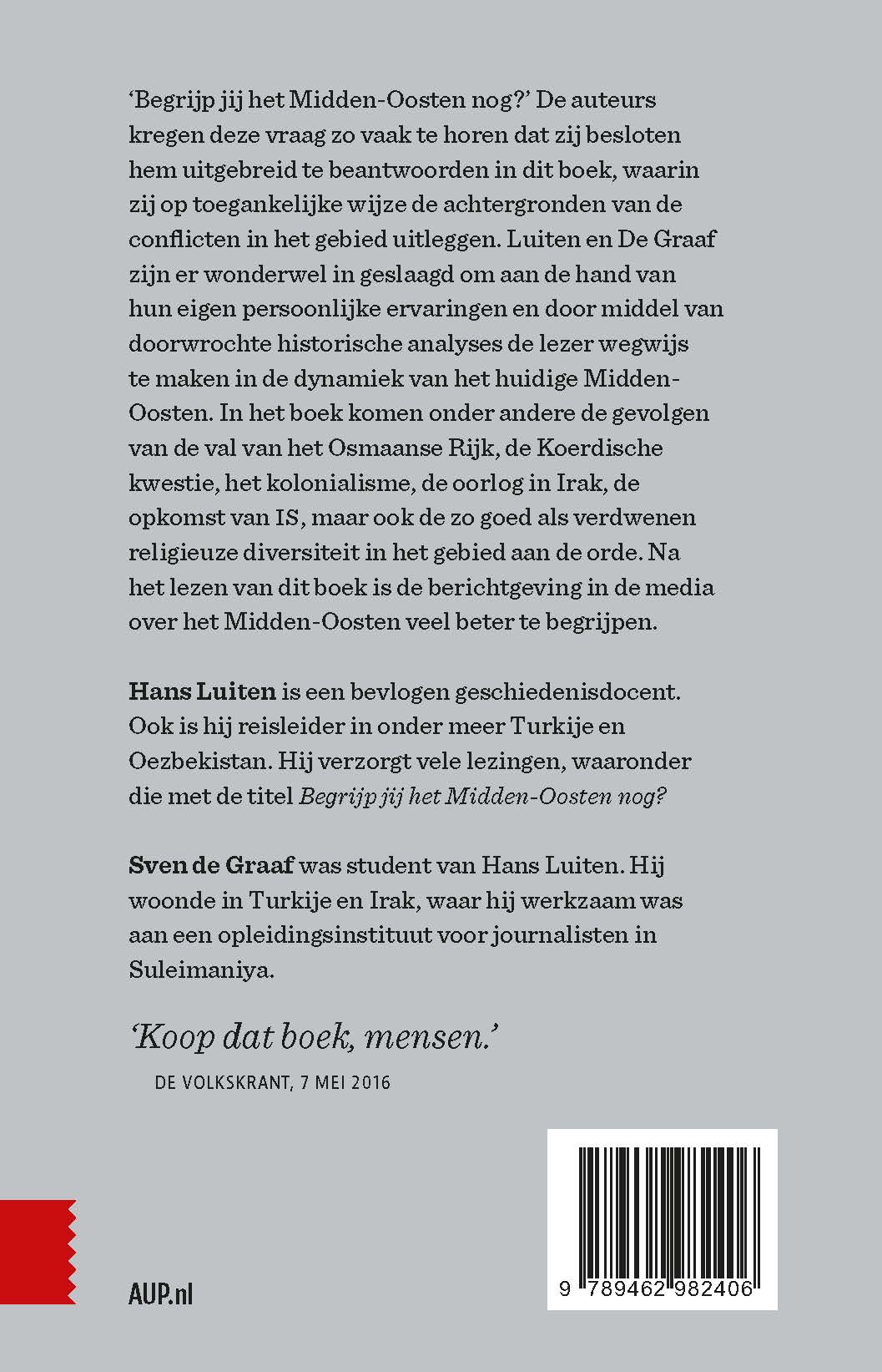 Achterkant van Begrijp jij het Midden-Oosten nog?