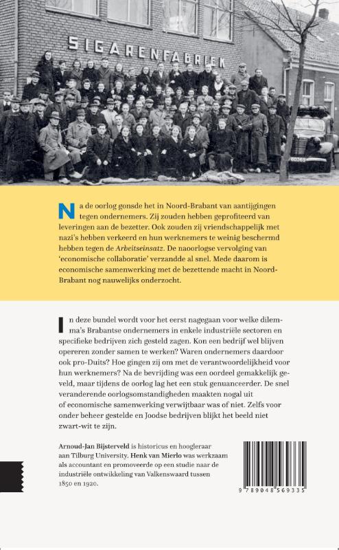 Achterkant van Ondernemen in oorlogstijd