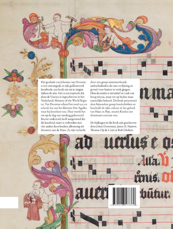 Achterkant van Koorboeken aan de Maas (1500-1540)