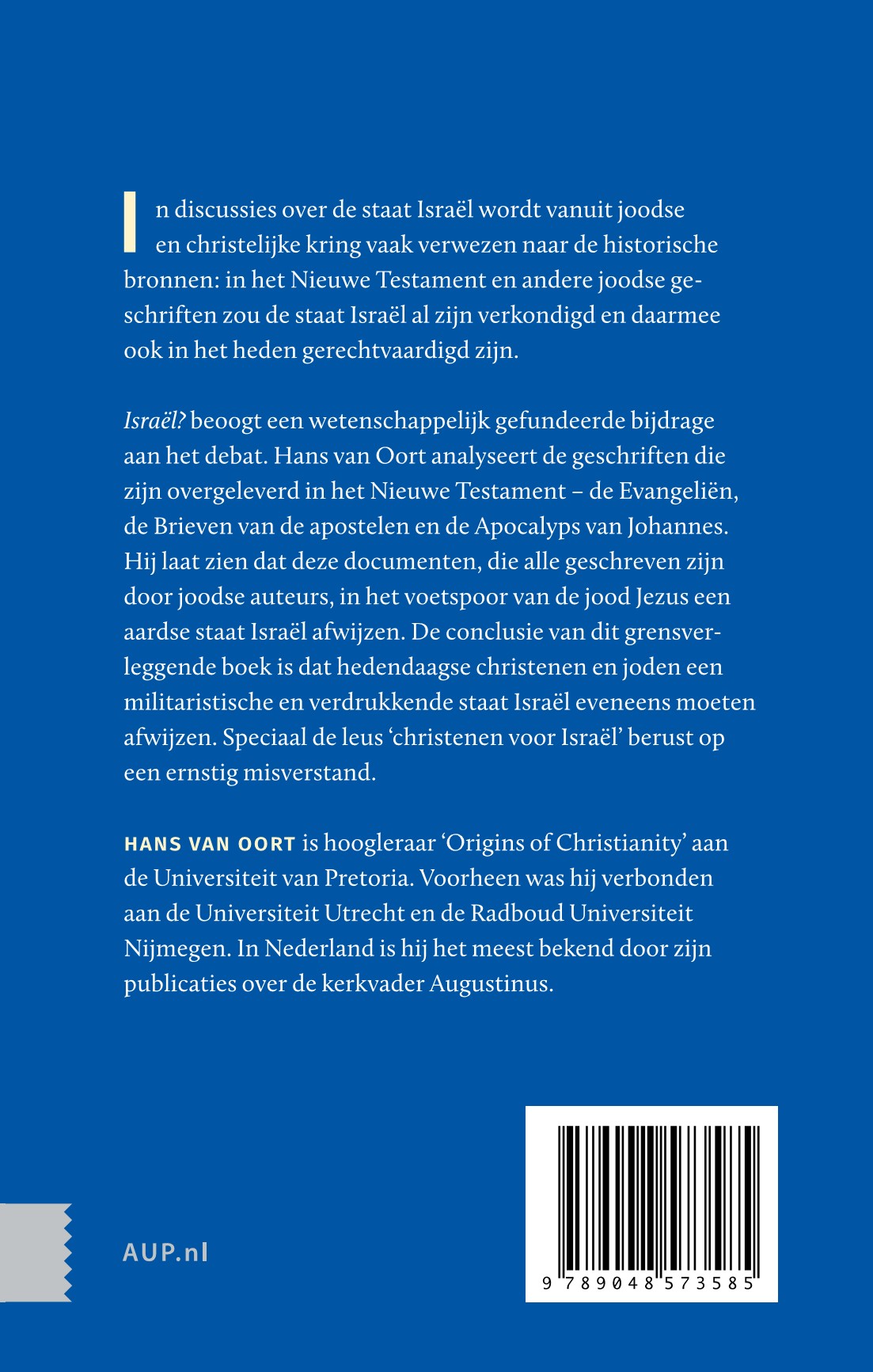 Achterkant van Israël?