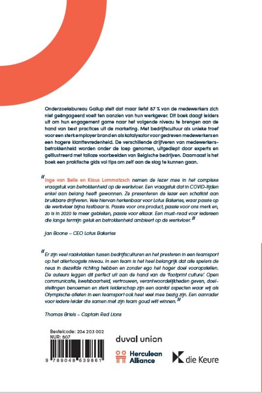Achterkant van Employee engagement, what else?
