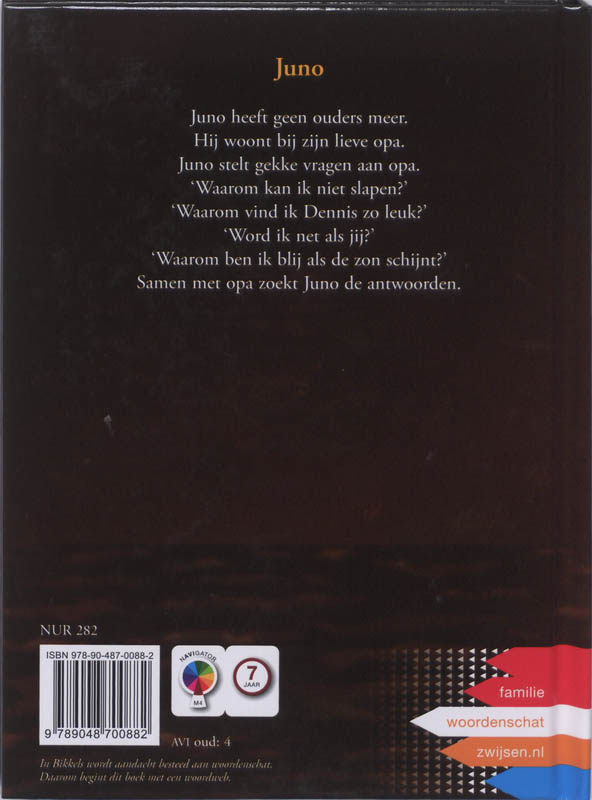 Achterkant van Juno