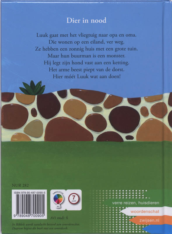 Achterkant van Dier in nood