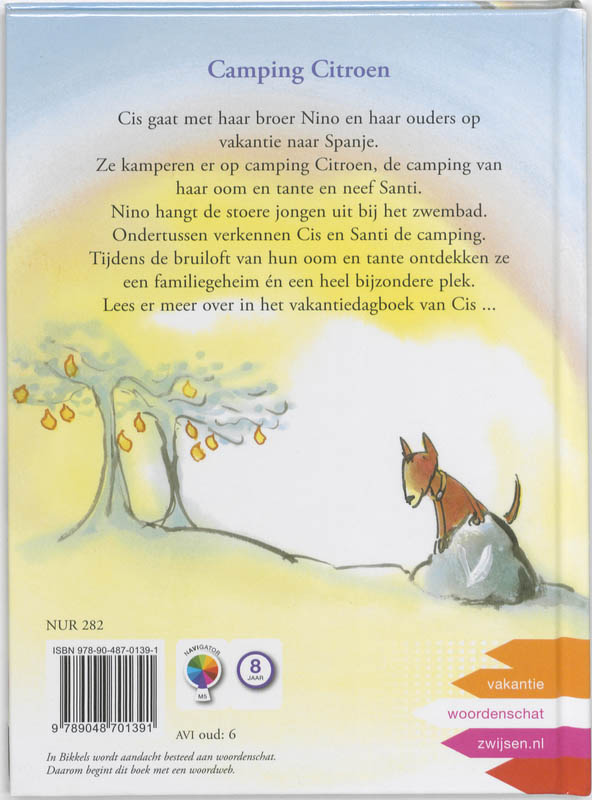 Achterkant van Camping Citroen