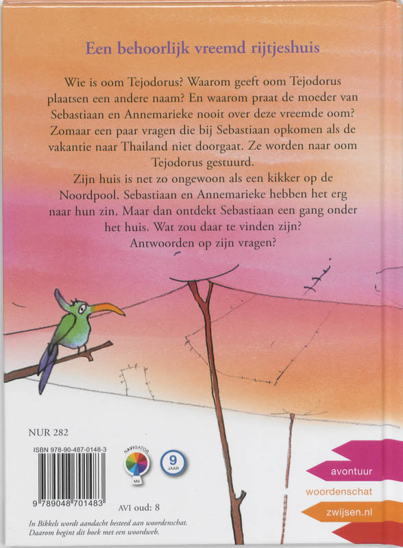 Achterkant van Een behoorlijk vreemd rijtjeshuis