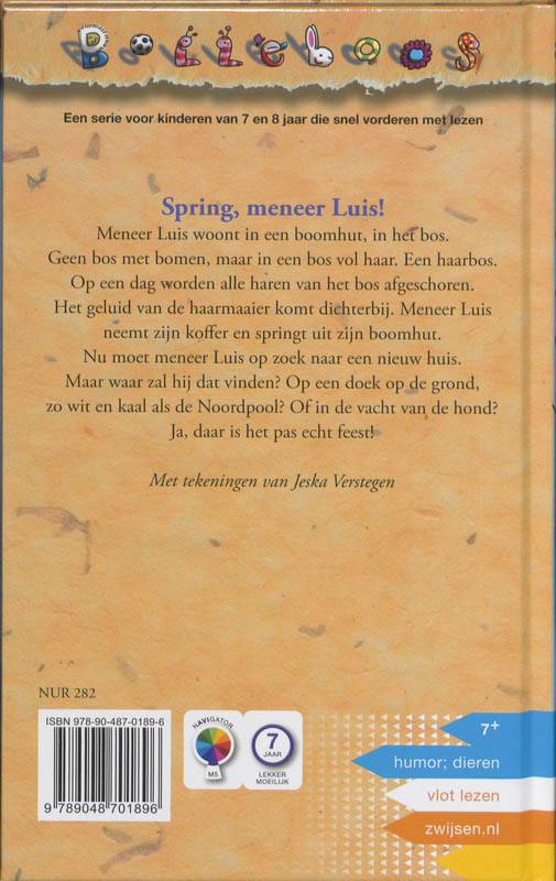 Achterkant van Spring, meneer Luis!