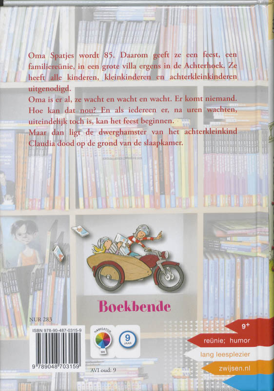 Achterkant van Waar zijn de spatjes?