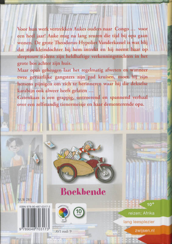 Achterkant van Gatenkaas
