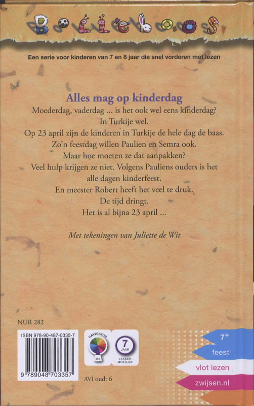 Achterkant van Alles mag op kinderdag