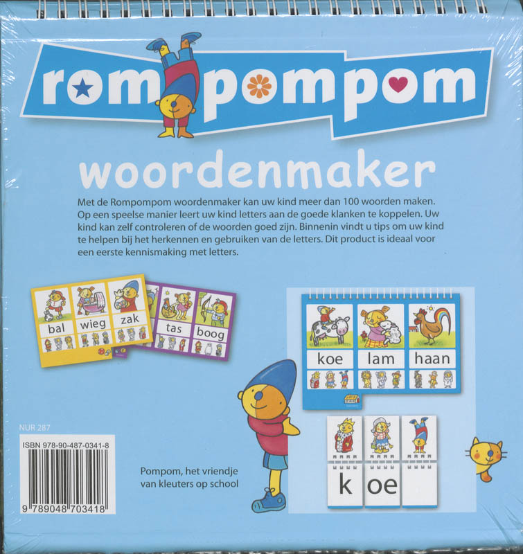Achterkant van Woordenmaker