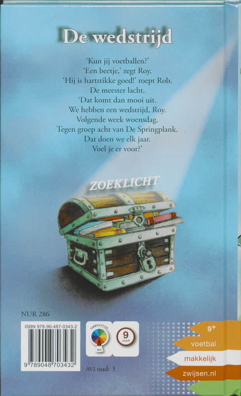 Achterkant van De wedstrijd